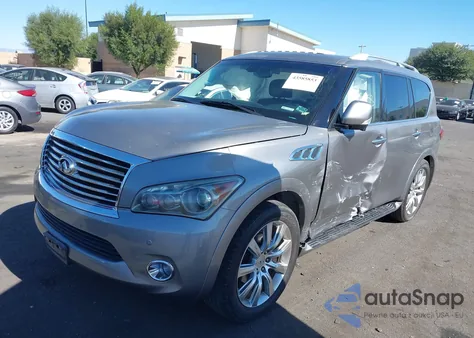 2014 Infiniti Qx80 из США, поврежденный, VIN JN8AZ2ND3E9751442